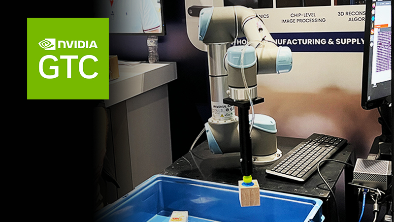 GTC 2024｜亚盈体育中光3D相机亮相，携手NVIDIA探索机器人应用革新